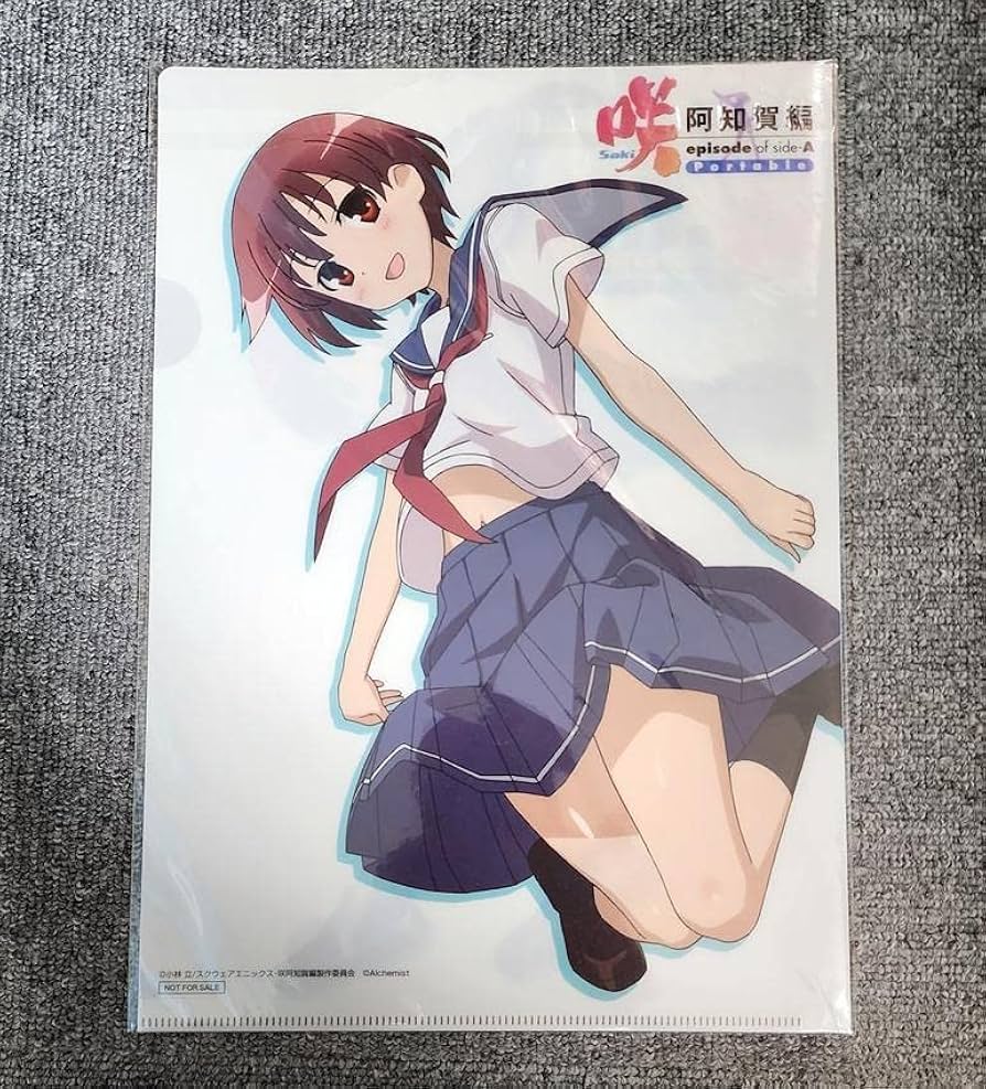 Amazon.co.jp: 咲Saki 阿知賀編 宮永咲・高鴨穏乃 A4クリア